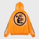 Hellstar Fire Orange Dye Tracksuit - Image 4