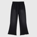 Hellstar Flame Flare Sweatpants Black - Image 2