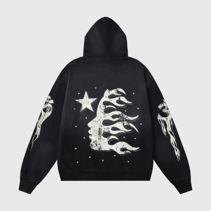 Hellstar Racer Hooded Vintage Black - Image 2