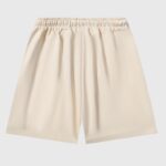 Hellstar Sports Flame Shorts Biege - Image 2