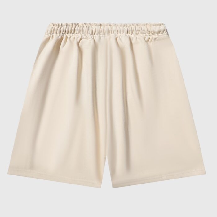 Hellstar Sports Flame Shorts Biege - Image 2