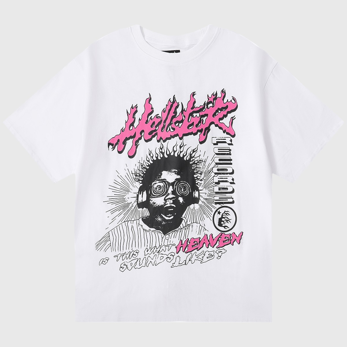 6b745c88-Photoroom (2) Hellstar Studios Heaven Sounds Like T-Shirt White - Image 1