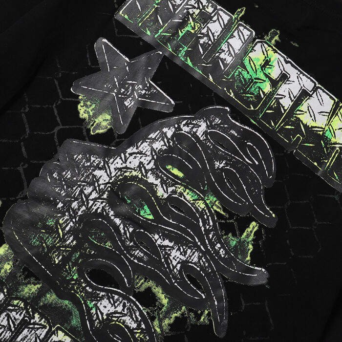 Hellstar War Ready T-Shirt Black - Image 3