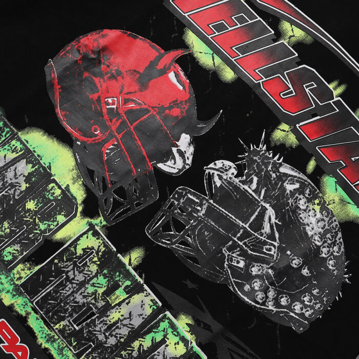Hellstar War Ready T-Shirt Black - Image 4