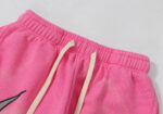 Hellstar Studios Flame Sweatpants Pink - Image 6