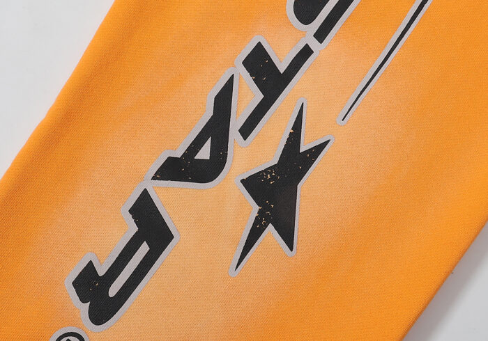 Hellstar Fire Orange Dye Tracksuit - Image 7