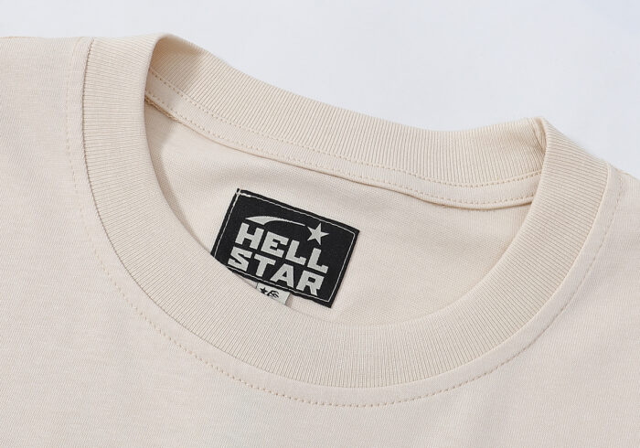 Hellstar Records T-Shirt Beige - Image 7