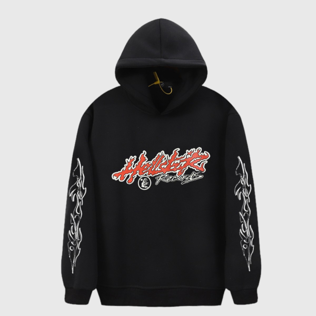 9f4ae895-Photoroom (10) Hellstar Studios Records Hoodie Black - Image 1
