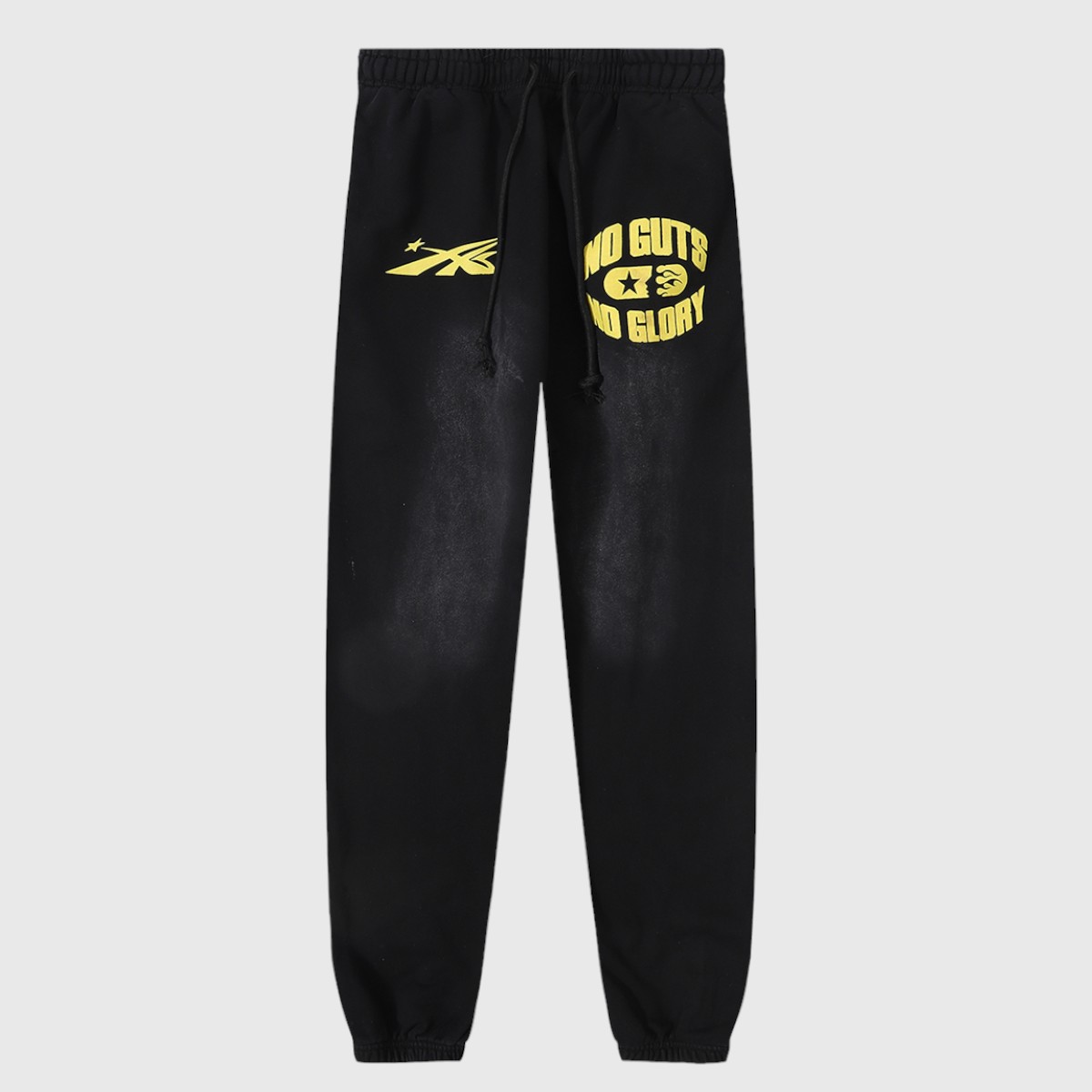 9f4ae895-Photoroom (15) Hellstar No Guts No Glory! Sweatpant Black - Image 1