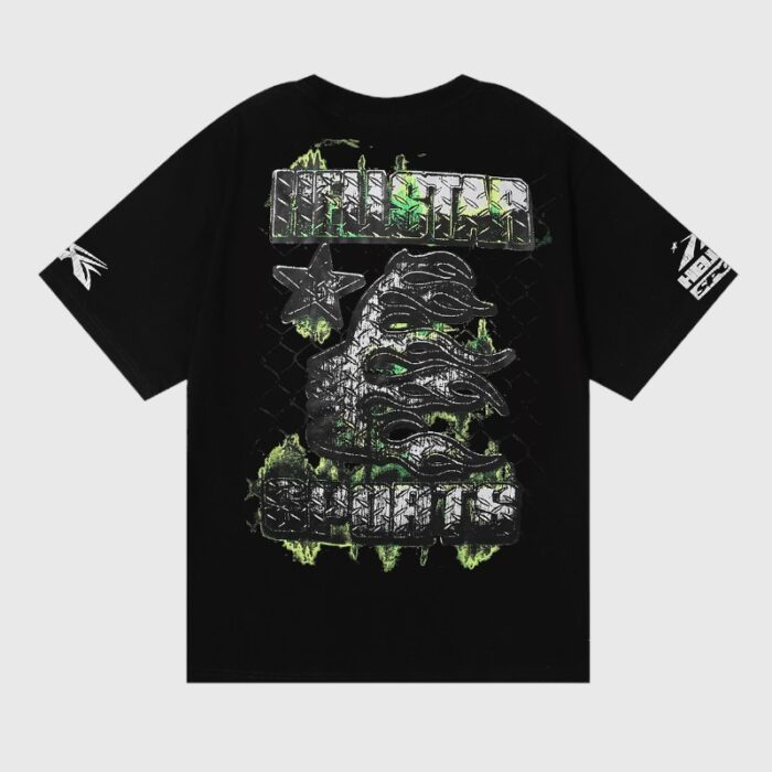 Hellstar War Ready T-Shirt Black - Image 2