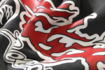 Hellstar Records Tour Flame Hoodie Jet Black - Image 12