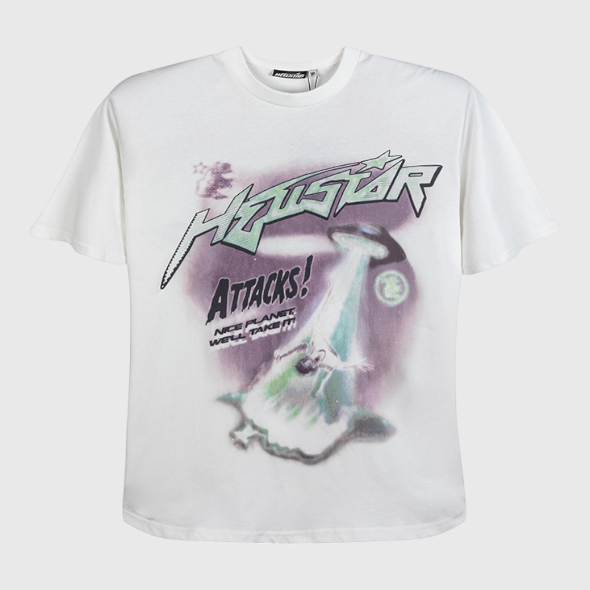 ff70a1b7-Photoroom (6) Hellstar Attacks Hypnotic Vision Tee White - Image 1
