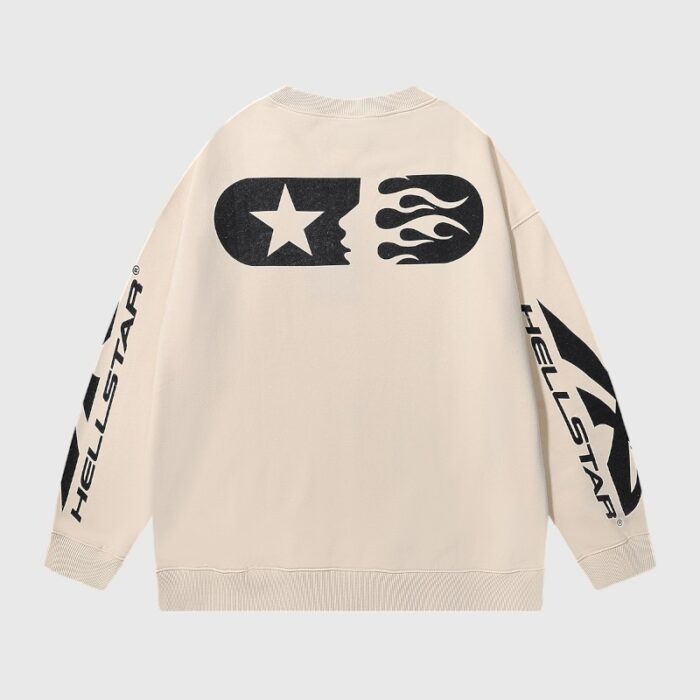 Hellstar Sports Tracksuit Cream - Image 3
