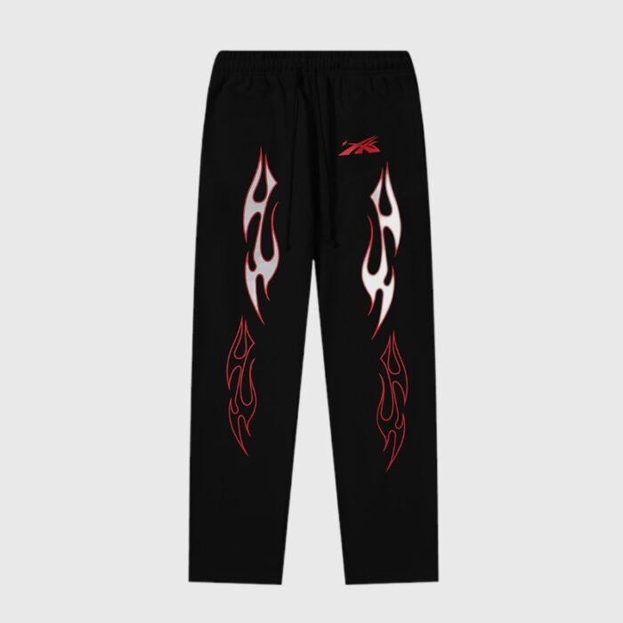 Hellstar Sports Future Flame Tracksuit Black - Image 5