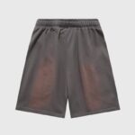 Hellstar Studios Records Shorts Brown - Image 2