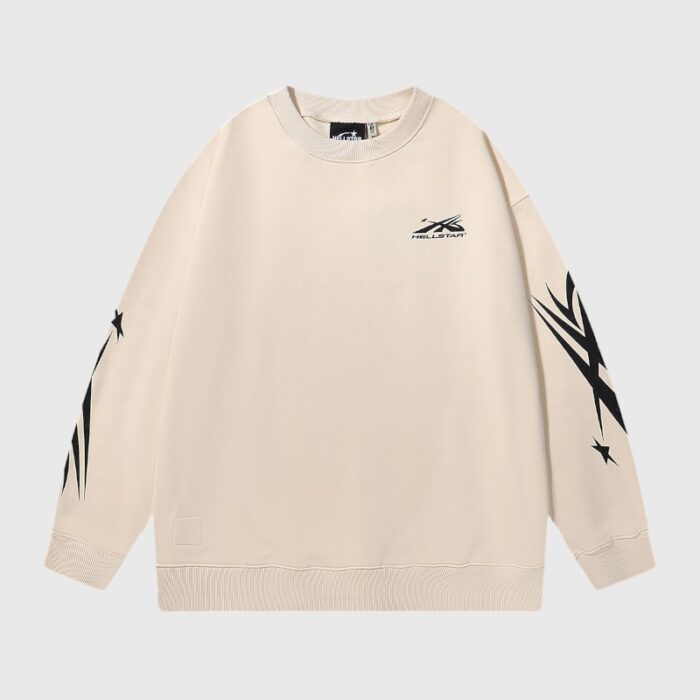 Hellstar Sports Tracksuit Cream - Image 2