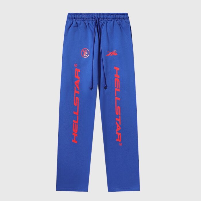 Hellstar Gel Logo Tracksuit Blue - Image 5