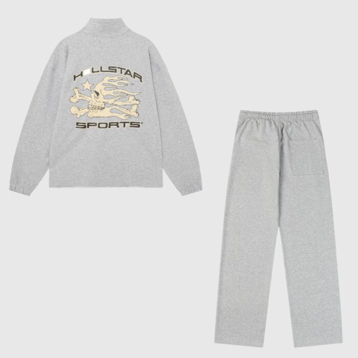Hellstar Sports Grey Tracksuit - Image 2