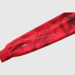 Hellstar Sports Tie-Dye Skull Hoodie red