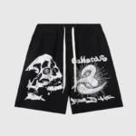 Hellstar Studios Black Shorts