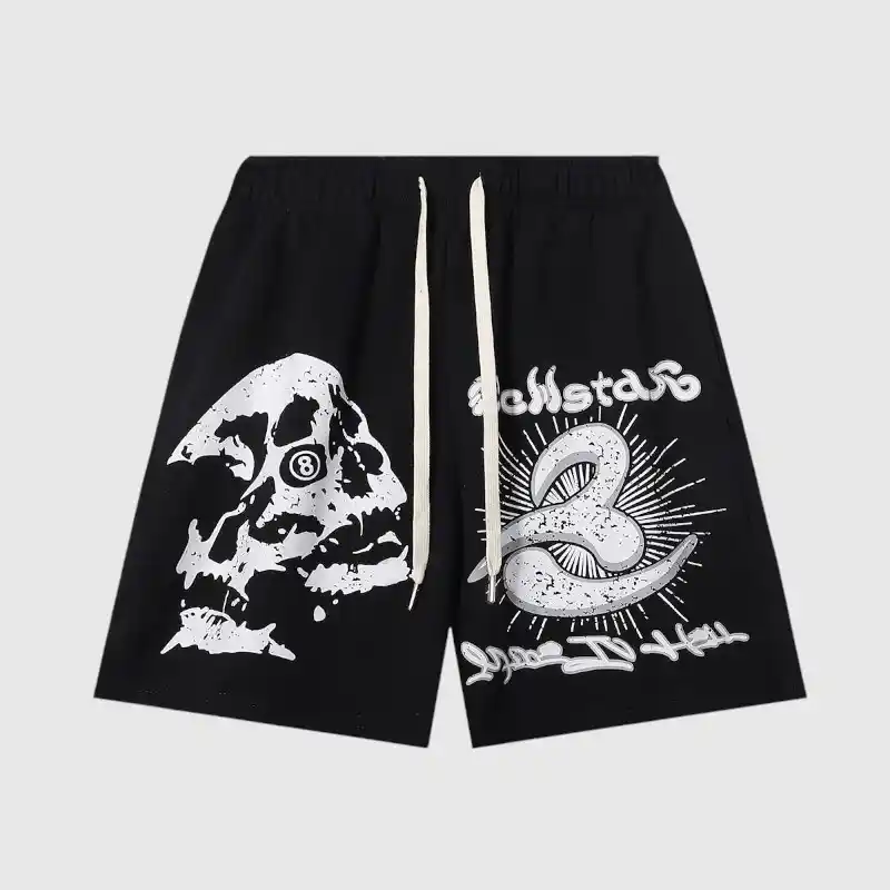 41a573e5-Photoroom Hellstar Studios Black Shorts - Image 1