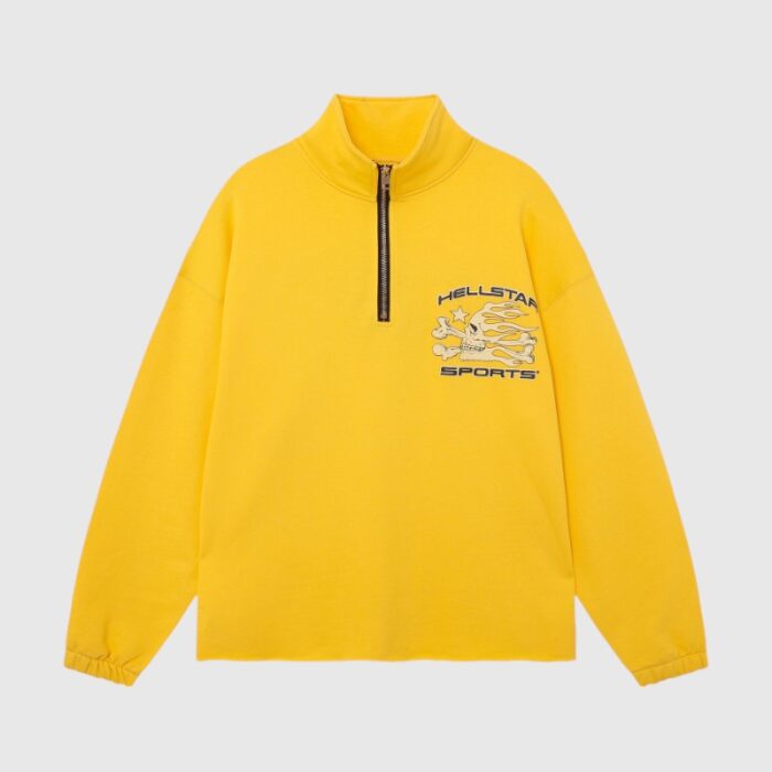 Hellstar Sports Yellow Tracksuit - Image 3
