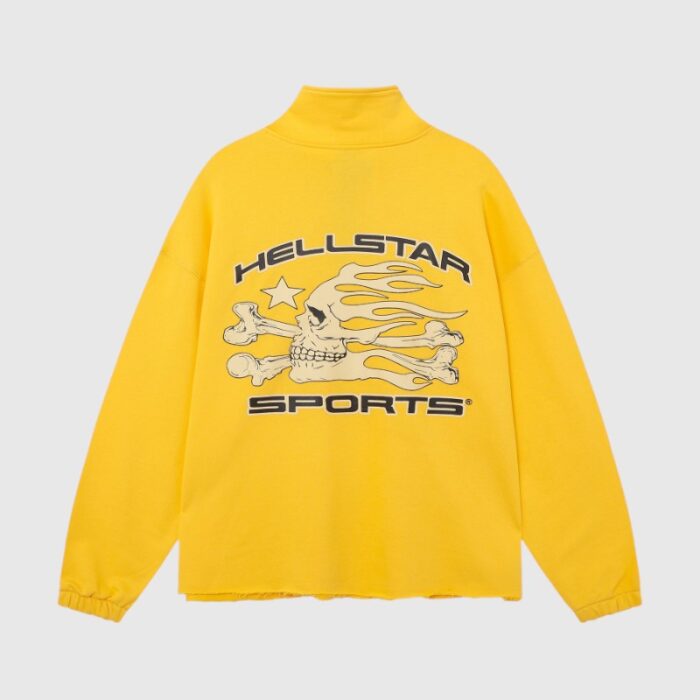 Hellstar Sports Yellow Tracksuit - Image 4