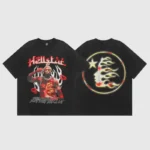 Hellstar-Records-T-Shirt-Black-front-back-view
