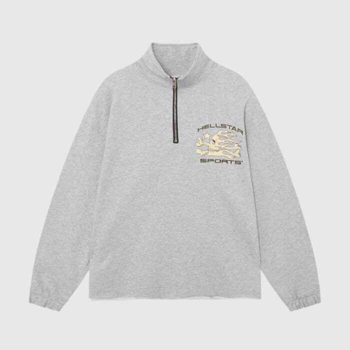 Hellstar Sports Grey Tracksuit - Image 3