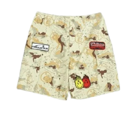 Camo Hellstar Shorts Men & Women