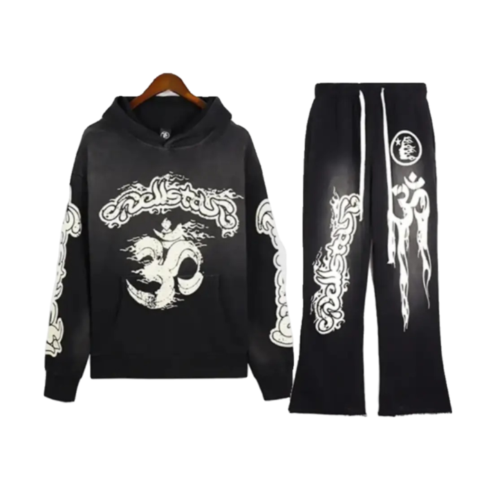 Hellstar Studios Records Black Yoga Tracksuit