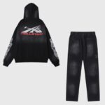 Hellstar Airbrushed Skull Tracksuit - Image 2