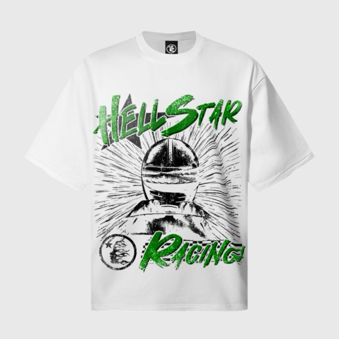 Hellstar Racing white T-shirt