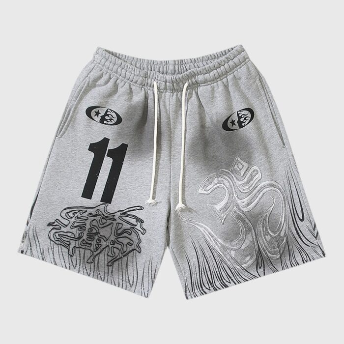 Hellstar Yoga Gray Shorts