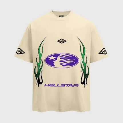The Hellstar Gradient Flame T-shirt