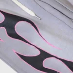 Hellstar Grey Future Flame Sweatpant - Image 6