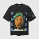 Hellstar Crochet Jesus T-shirt