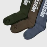 Hellstar Tone Logo Socks (3 Pack) Earth