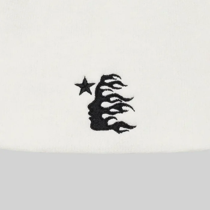 Hellstar White Beanie