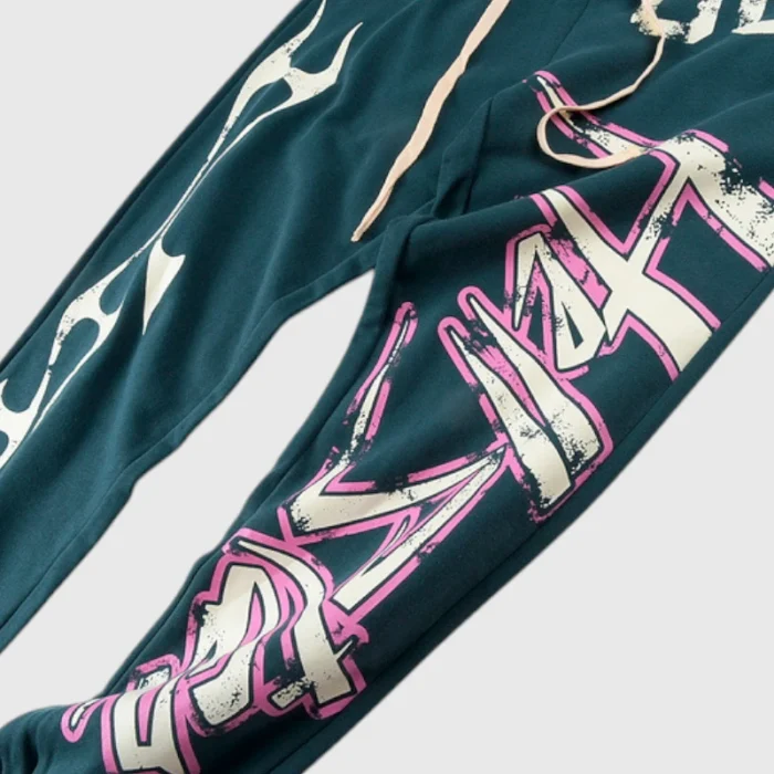 Hellstar Capsule 8 Paradise Sweatpants Green