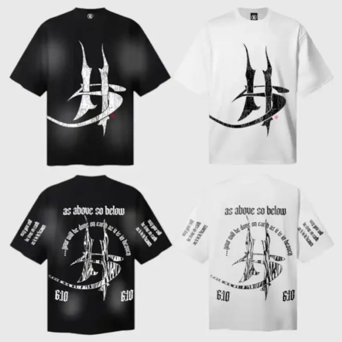 Hellstar Attacks Black T-Shirt