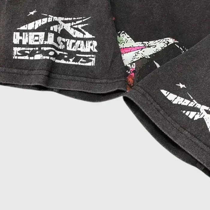 Black Hellstar Worldwide Flight T-Shirt