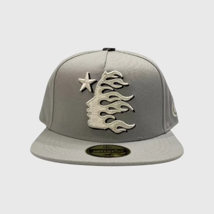 Hellstar OG Logo Fitted 59Fifty Hat Gery