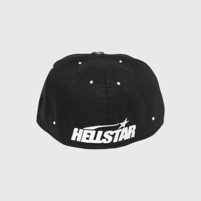 Hellstar OG Logo Rhinestones 59Fifty Fitted Hat Black