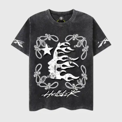 Hellstar Studios Chrome logo T-Shirt