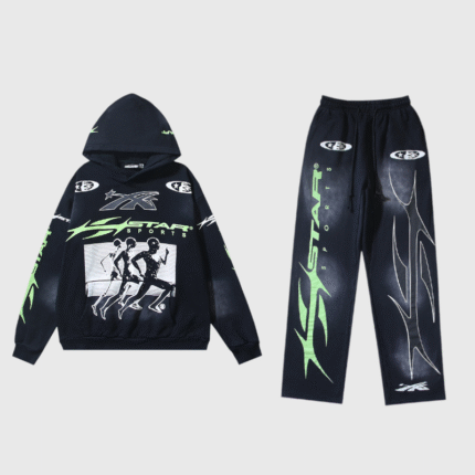 Hellstar Sports Graphic Print Tracksuit