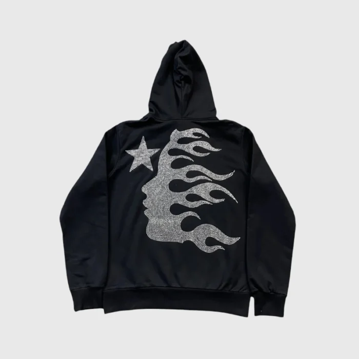 Hellstar Rhinestone Hoodie - Image 2