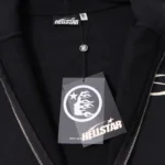 Hellstar H Logo Print Hoodie - Image 4