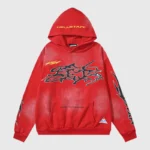 Hellstar Red Airbrushed Tracksuit - Image 2