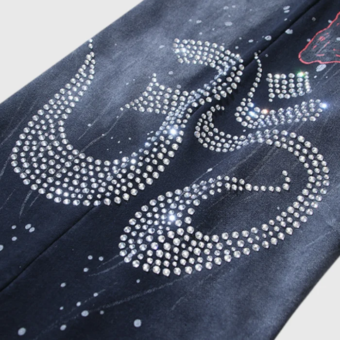 Hellstar Black Graphic Print Tracksuit - Image 11